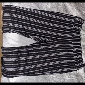 Black flare pants plus size 2x nwot